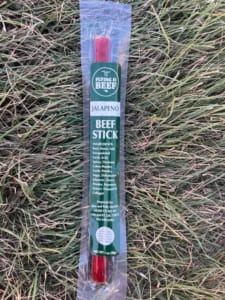 Beef Stick - Jalapeño  Flavor (Single Wrap)
