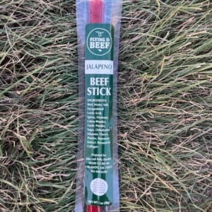 Beef Stick - Jalapeño  Flavor (Single Wrap)